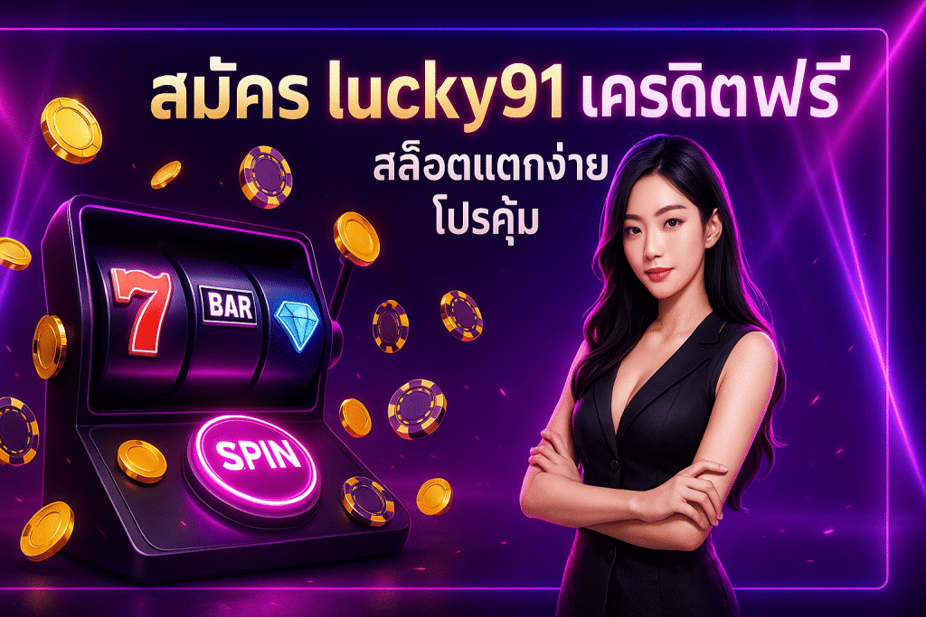 สมัคร lucky91 เครดิตฟรี
