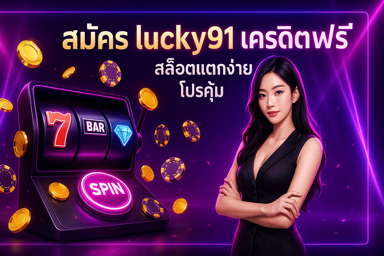สมัคร lucky91 เครดิตฟรี