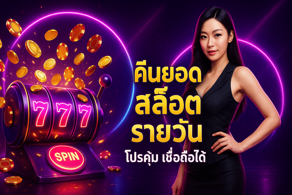คืนยอดเสีย สล็อตรายวัน